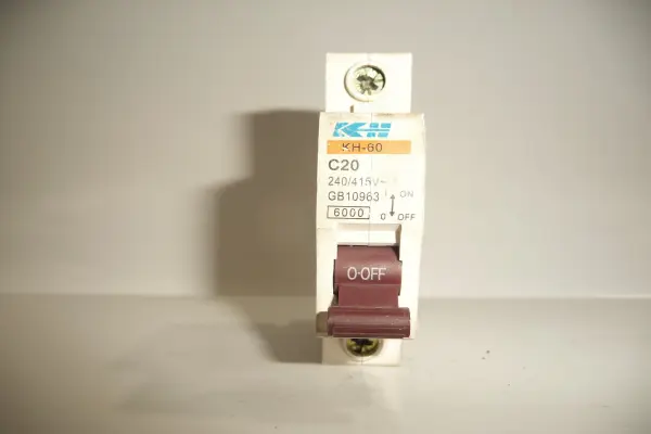 Miniature Circuit Breakers, GB10963, KH-60, C20,6000, KH Electric